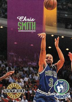 #371 Chris Smith - Minnesota Timberwolves - 1992-93 SkyBox Basketball