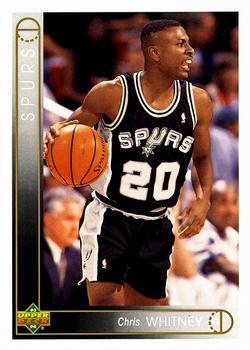 #371 Chris Whitney - San Antonio Spurs - 1993-94 Upper Deck Basketball