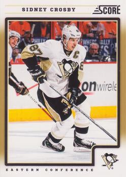 #371 Sidney Crosby - Pittsburgh Penguins - 2012-13 Score - Gold Rush Hockey
