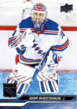#371 Igor Shesterkin - New York Rangers -2023-24 Upper Deck Hockey