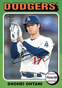 #371b Shohei Ohtani - Los Angeles Dodgers - 2024 Topps Heritage Baseball