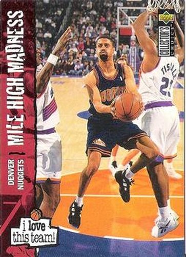 #372 Mahmoud Abdul-Rauf - Denver Nuggets - 1995-96 Collector's Choice Basketball