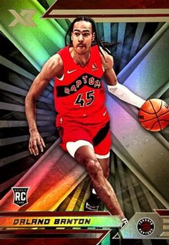 #372 Dalano Banton - Toronto Raptors - 2021-22 Panini Chronicles Basketball