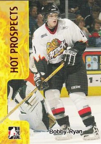 #372 Bobby Ryan - Owen Sound Attack - 2005-06 In The Game Heroes and Prospects Hockey