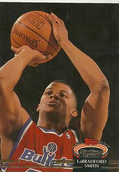 #372 LaBradford Smith - Washington Bullets - 1992-93 Stadium Club Basketball