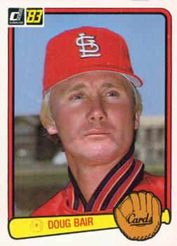#372 Doug Bair - St. Louis Cardinals - 1983 Donruss Baseball