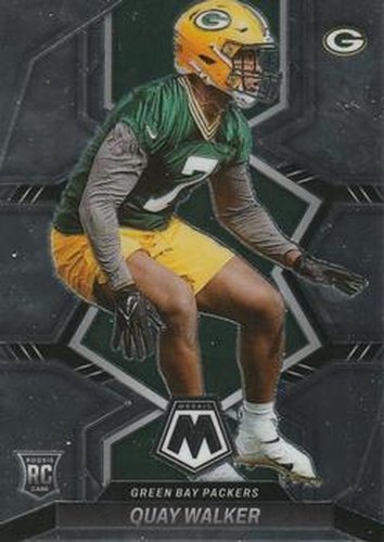 #372 Quay Walker - Green Bay Packers - 2022 Panini Mosaic Football