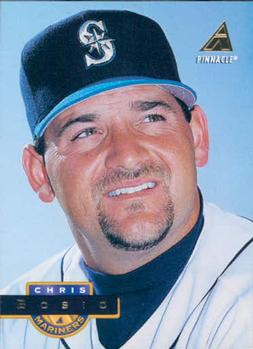 #372 Chris Bosio - Seattle Mariners - 1994 Pinnacle Baseball