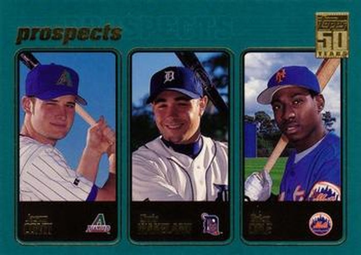 #372 Jason Conti / Chris Wakeland / Brian Cole - Arizona Diamondbacks / Detroit Tigers / New York Mets - 2001 Topps Baseball