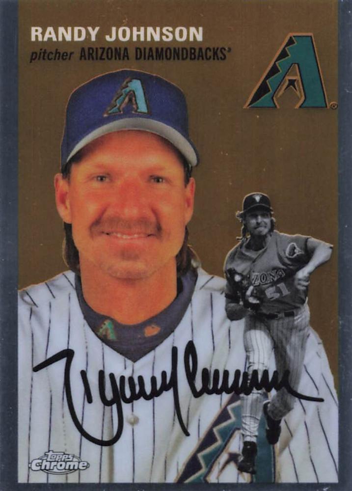#372 Randy Johnson - Arizona Diamondbacks - 2023 Topps Chrome Platinum Anniversary Baseball