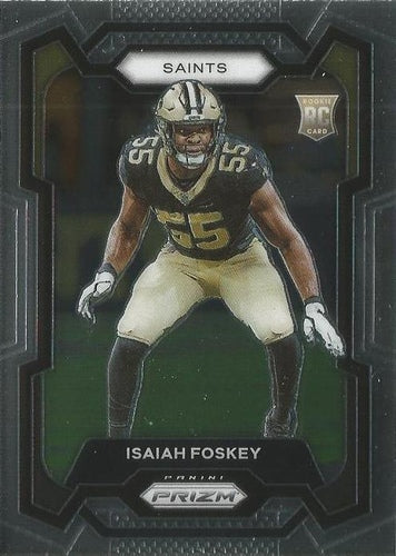 #373 Isaiah Foskey - New Orleans Saints - 2023 Panini Prizm Football