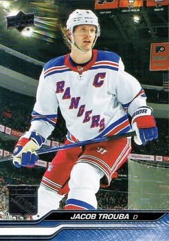#373 Jacob Trouba - New York Rangers -2023-24 Upper Deck Hockey