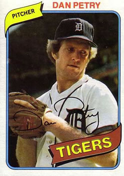 #373 Dan Petry - Detroit Tigers - 1980 Topps Baseball