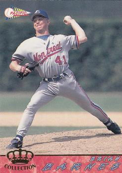 #373 Brian Barnes - Montreal Expos - 1994 Pacific Baseball