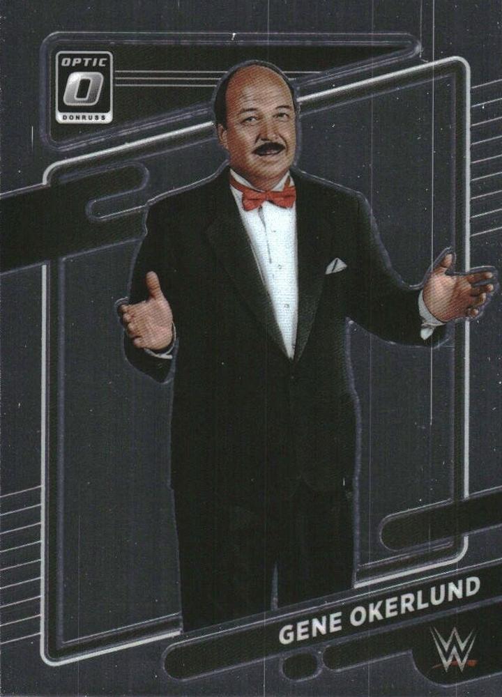#373 Gene Okerlund - 2022 Panini Chronicles WWE Wrestling