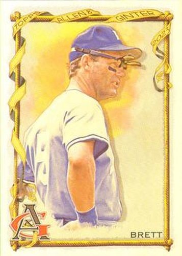 #373 George Brett - Kansas City Royals - 2023 Topps Allen & Ginter Baseball