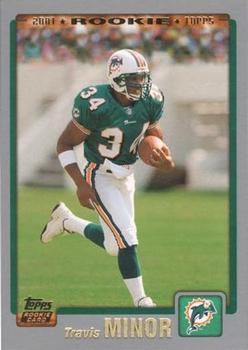 #373 Travis Minor - Miami Dolphins - 2001 Topps Football