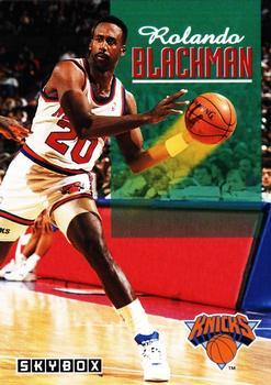 #373 Rolando Blackman - New York Knicks - 1992-93 SkyBox Basketball
