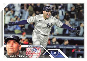 #373 Jose Trevino - New York Yankees - 2023 Topps Baseball
