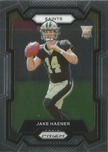 #374 Jake Haener - New Orleans Saints - 2023 Panini Prizm Football