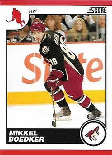 #374 Mikkel Boedker - Phoenix Coyotes - 2010-11 Score Hockey