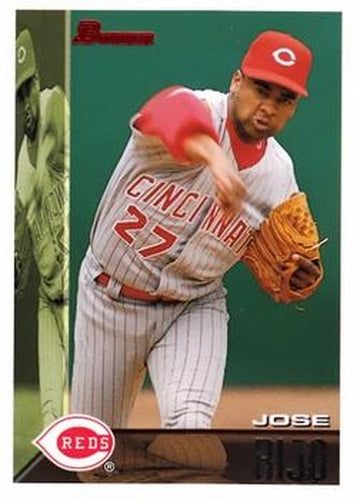 #374 Jose Rijo - Cincinnati Reds - 1995 Bowman Baseball