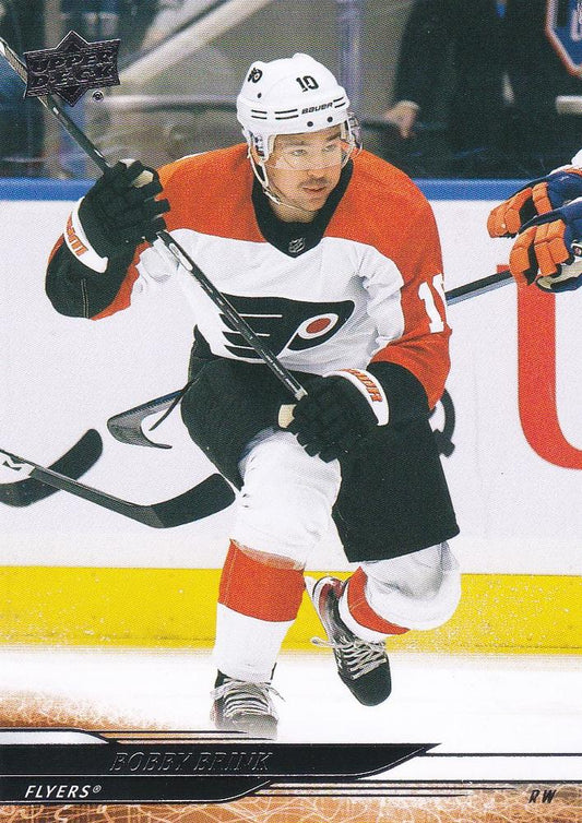 #374 Bobby Brink - Philadelphia Flyers - 2024-25 Upper Deck Hockey