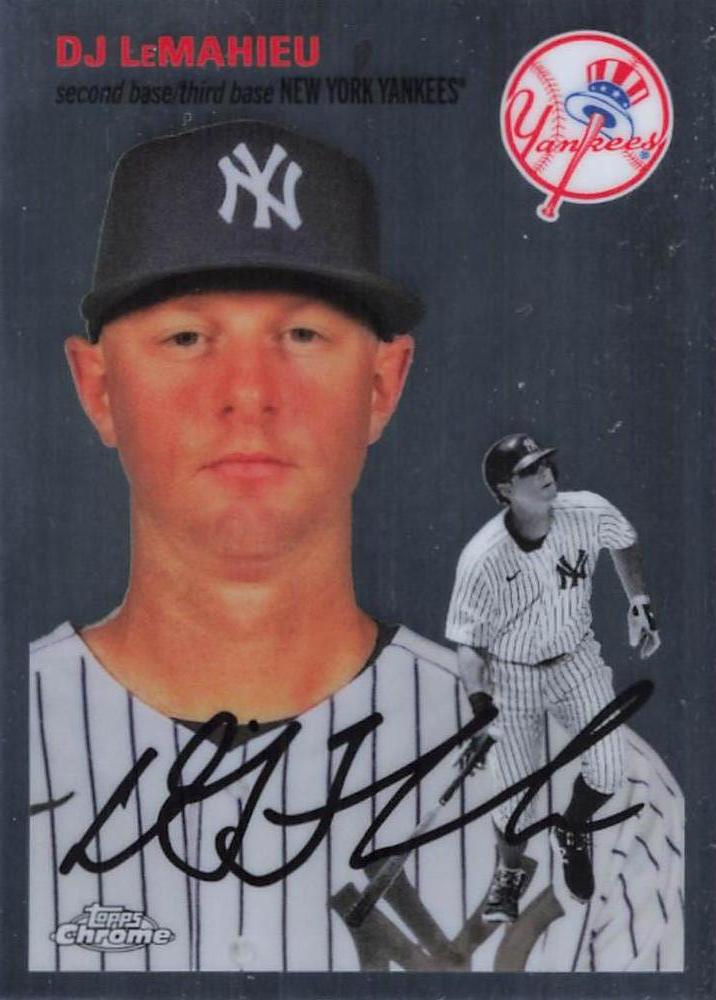#374 DJ LeMahieu - New York Yankees - 2023 Topps Chrome Platinum Anniversary Baseball