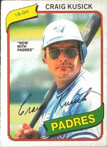 #374 Craig Kusick - San Diego Padres - 1980 O-Pee-Chee Baseball