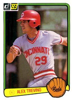 #374 Alex Trevino - Cincinnati Reds - 1983 Donruss Baseball