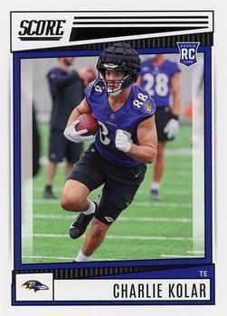 #374 Charlie Kolar - Baltimore Ravens - 2022 Score Football
