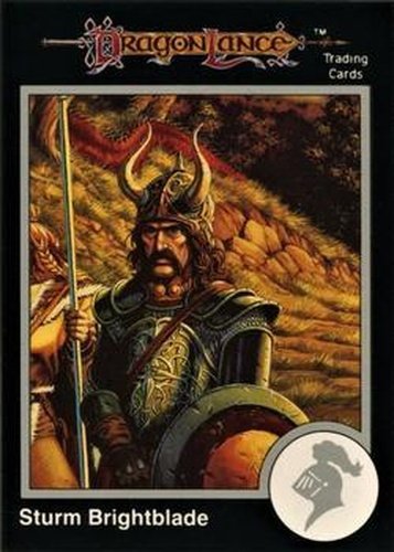 #374 Sturm Brightblade - 1991 TSR Advanced Dungeons & Dragons - Silver