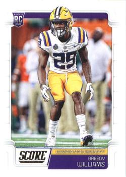 #374 Greedy Williams - LSU Tigers - 2019 Score Football