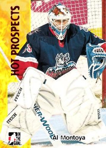 #374 Al Montoya - Hartford Wolf Pack - 2005-06 In The Game Heroes and Prospects Hockey