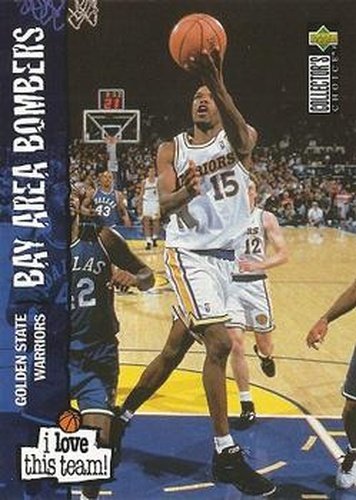 #374 Latrell Sprewell - Golden State Warriors - 1995-96 Collector's Choice Basketball