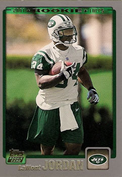 #374 LaMont Jordan - New York Jets - 2001 Topps Football