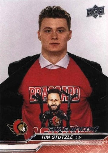 #374c Tim Stutzle - Ottawa Senators -2023-24 Upper Deck Hockey