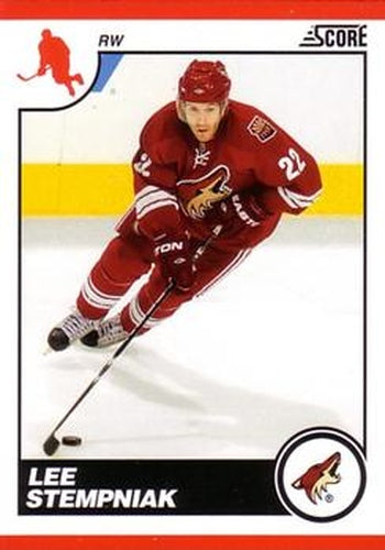 #375 Lee Stempniak - Phoenix Coyotes - 2010-11 Score Hockey