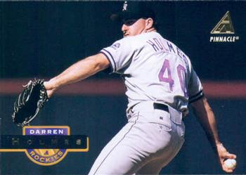 #375 Darren Holmes - Colorado Rockies - 1994 Pinnacle Baseball