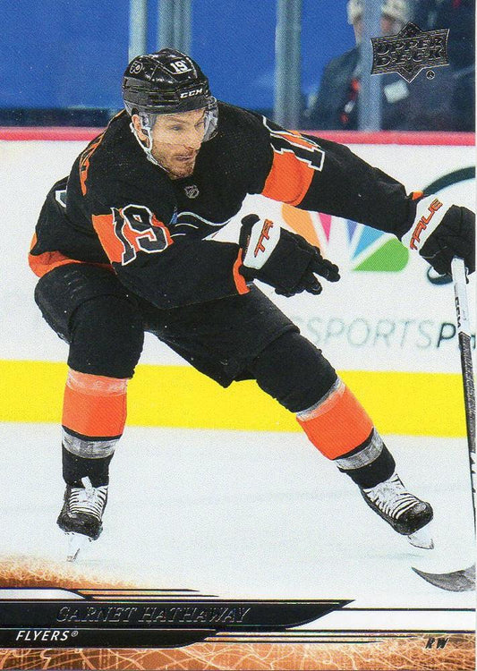 #375 Garnet Hathaway - Philadelphia Flyers - 2024-25 Upper Deck Hockey
