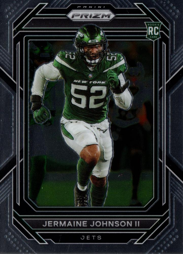 #375 Jermaine Johnson II - New York Jets - 2022 Panini Prizm Football