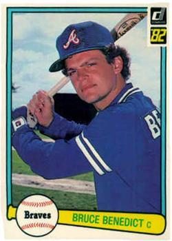 #375 Bruce Benedict - Atlanta Braves - 1982 Donruss Baseball