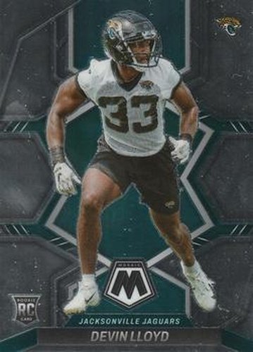 #375 Devin Lloyd - Jacksonville Jaguars - 2022 Panini Mosaic Football