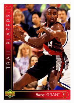 #375 Harvey Grant - Portland Trail Blazers - 1993-94 Upper Deck Basketball