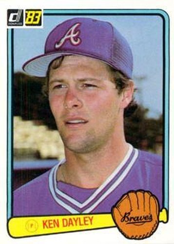 #375 Ken Dayley - Atlanta Braves - 1983 Donruss Baseball