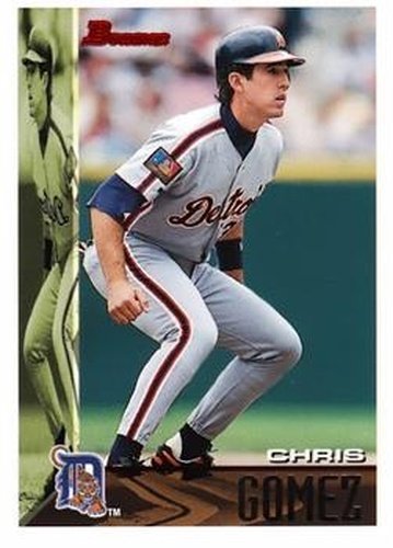 #375 Chris Gomez - Detroit Tigers - 1995 Bowman Baseball
