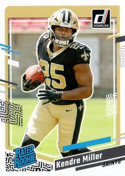 #375 Kendre Miller - New Orleans Saints - 2023 Donruss Football