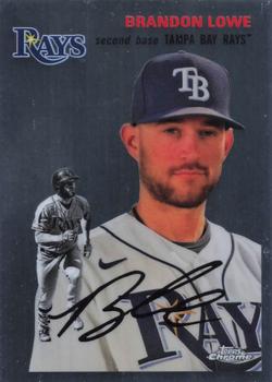 #375 Brandon Lowe - Tampa Bay Rays - 2023 Topps Chrome Platinum Anniversary Baseball