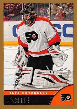 #375 Ilya Bryzgalov - Philadelphia Flyers - 2013-14 Score - Gold Hockey