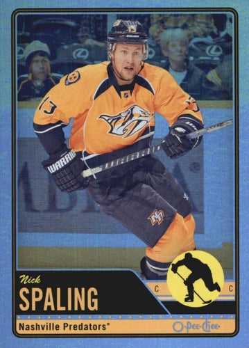 #375 Nick Spaling - Nashville Predators - 2012-13 O-Pee-Chee - Rainbow Hockey